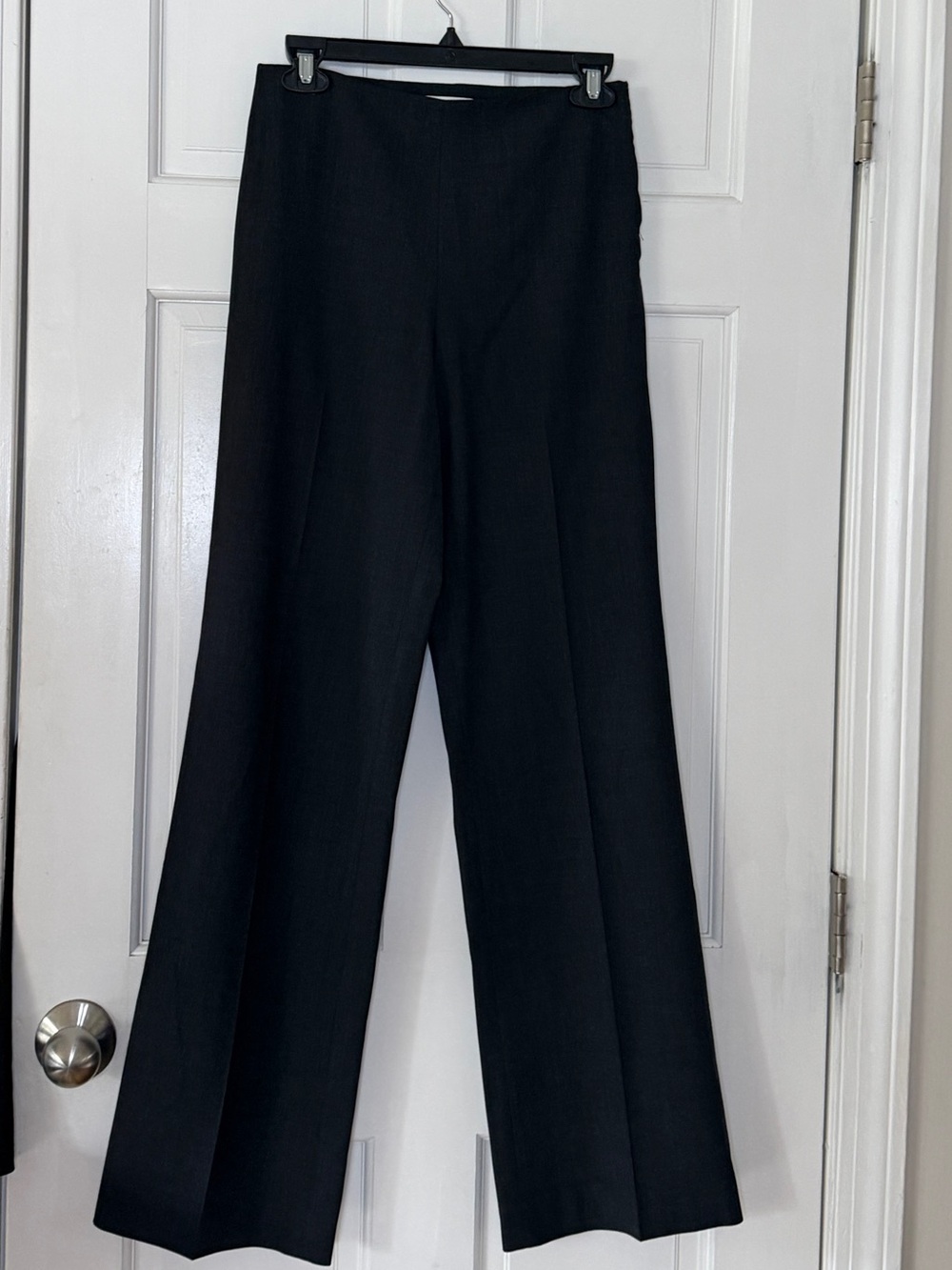 Gunex Brunello Cucinelli Pants Womens 4 Gray Virgin Wool Wide Leg Made Italy